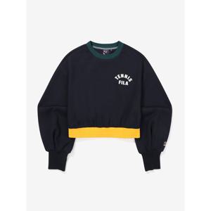 [휠라(프리미엄)](SM)테니스 라이프 뉴크롭 맨투맨(FS2POF3363F_INA)