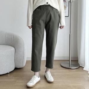 빅사이즈 411 부르면기모스판배기팬츠 DLOQ147