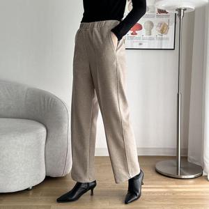 빅사이즈 411 헤링본피치면정장바지 DLOQ103