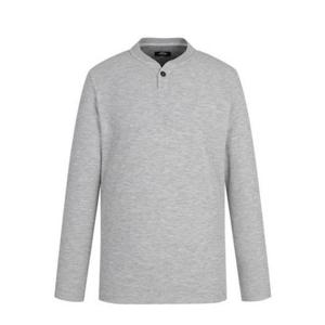 [팬텀][팬텀골프] 남성 로고 헨리넥 긴팔티셔츠 211D3TR108_MG_G