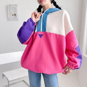 빅사이즈 411 캔디후드아노락기모티 DPOT348