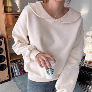 빅사이즈 411 사랑스런동글카라맨투맨 DGGQ403