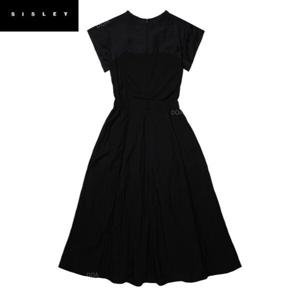 [시슬리]앞트임 밴딩 롱 원피스_SAOPD2431