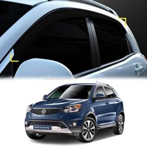 뉴코란도C 윈도우바이저  창문몰딩