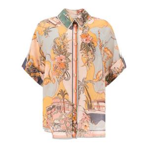 짐머만 여성 멀티컬러 반팔 셔츠 1785TRS253NAUMP