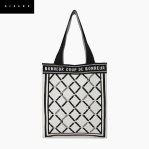 [시슬리]자카드 니트 숄더백_SCBG04311