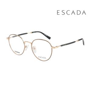 (국내당일발송) 에스까다 안경테 VES985F 0301 라운드 티타늄 남자 여자 안경