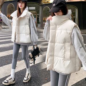 [몽벨리즈]오버핏포켓패딩조끼 mde2301754