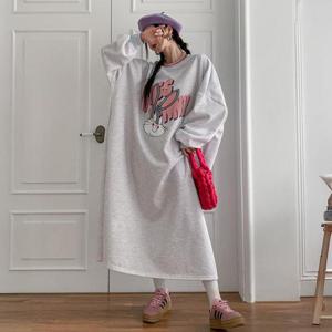 빅사이즈 412 토끼라운드캐릭터원피스 DNMT049