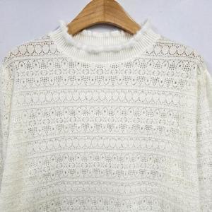 빅사이즈 412 레이스기모스판블라우스 DBNT416