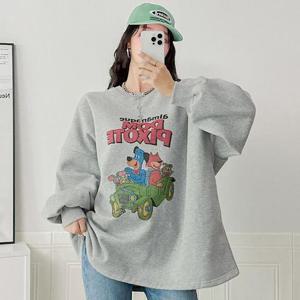 빅사이즈 412 도그캣캐릭터나염기모티 DPOT513