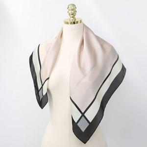 몬드 리안 여성 스카프 쁘띠 실크 봄 사각 승무원 정