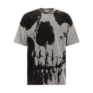 알렉산더맥퀸 남성 그레이 반팔 티셔츠 815067QTAC50582