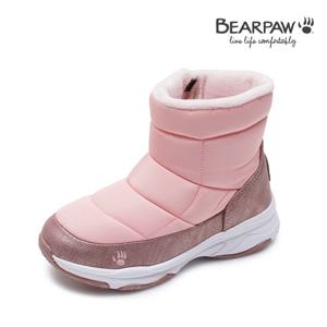 [베어파우(슈즈)]LOIS 아동패딩부츠 K165024QDK 핑크3센치