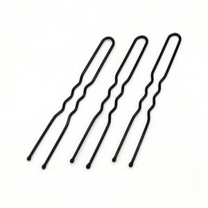 웨이브 U핀 5cm 100개 올림머리 똥머리 유핀