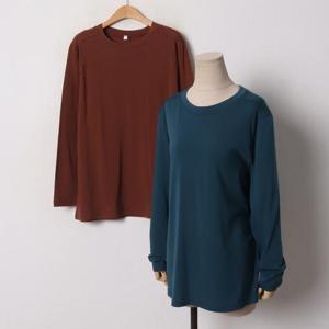 빅사이즈 412 무지레이온긴팔티셔츠 DMNB637