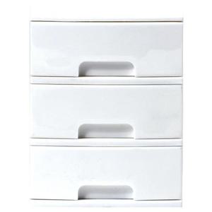 블랑 서랍장 18 화이트 3단 창신리빙