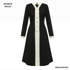 [미니멈]MD 라인 배색 플레어 원피스 MD MYDGWO9900_CJ