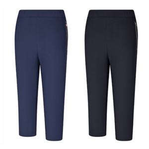 [콜핑]LD08 여성 여름 신축성 허리전체밴딩 7부 반바지 KUP9890W