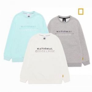 내셔널지오그래픽키즈  (K251USW010) 빅로고 맨투맨 긴팔 티셔츠