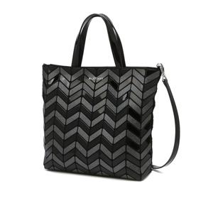 [뮤즈백] 블랙 멀티 컬러 로젤라 프리즘 토트백 L JABA4F414BK