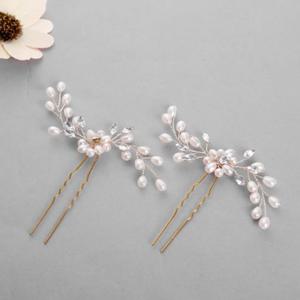 뮤즈 헤어핀 액세서리(4p)셀프웨딩 촬영 헤어장식
