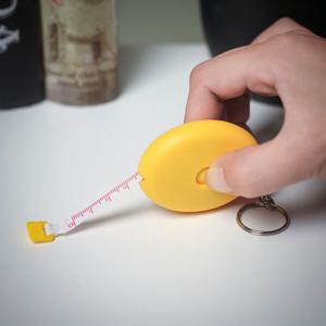 워킹자 줄자 동글이 열쇠고리 줄자(1.5M) 허리줄자