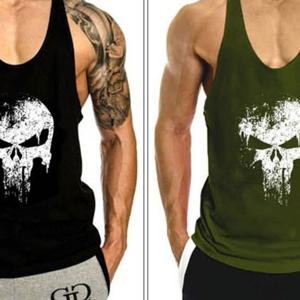 남자운동복 피트니스 나시 해골 LD-1262