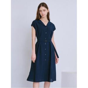 [아날도바시니](아날도바시니) 캡소매 터크 원피스(AX07OP21M)