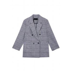 [아날도바시니](아날도바시니) 체크 린넨 반더블 자켓(AX05JK22M
