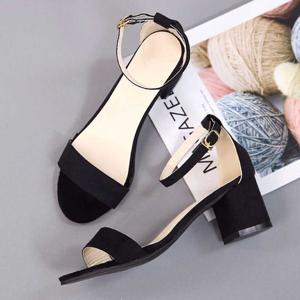 여자 원피스 구두 여름 발목끈 샌들 바캉스 비치 슈즈