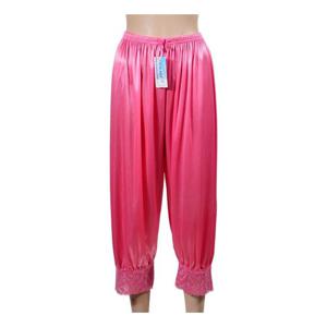 엄마 할머니 새틴 레이스 여성 8부 파자마 러블리잠옷