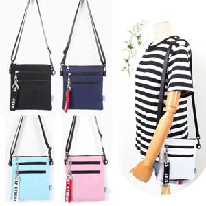 HJT 슬림 납작크로스백 남녀 미니가방 여행가방 보조