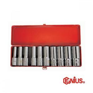 임팩소켓 롱 핸드 소켓 세트 GS-410DM 10pcs 알