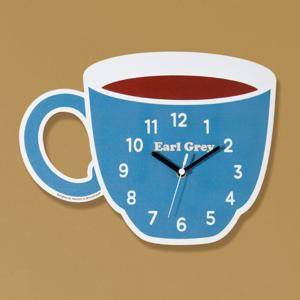 (나룸) WMC-145 얼그레이 머그잔 벽시계(무소음)