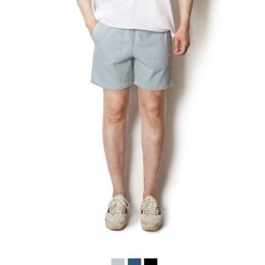 남자 밴딩청반바지