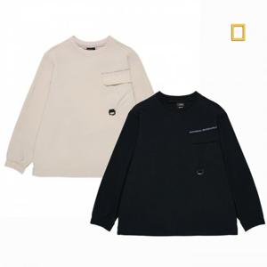 내셔널지오그래픽키즈  (K251USW220) 어드벤쳐 우븐 긴팔 티셔츠