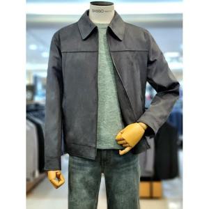 바쏘옴므 세이브존03 바쏘옴므 24FW 간절기 비건 레더 트러커 점퍼 WSAGY3GU36AAG