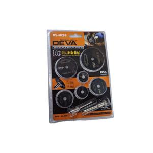 톱날 DEVA 데바 미니 원형톱날 8종세트 DV-MCS8 파이프절단