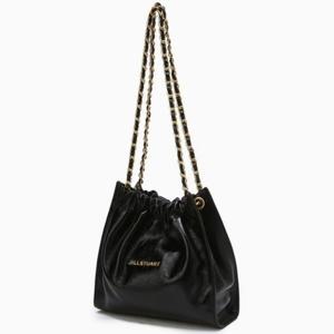 [질스튜어트] 블랙 드로우스트링 체인 숄더백S JABA4F143BK