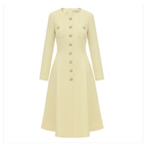 [미니멈]트위드버튼플레어원피스(MZAGWO1980)