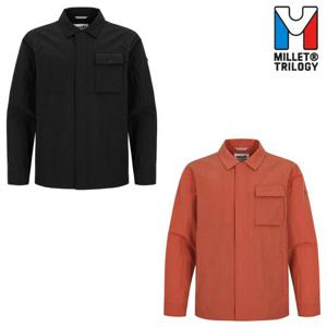 [밀레 (행사)]남성 봄여름 셔츠형 블루아 립스탑 셔켓_MLUSJ202