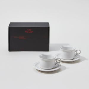 [오덴세] 누프레임 커피컵 앤 소서 2인 세트