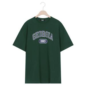 샵앤) 국산 여성 라운드 넥 조지아 캐주얼 반팔 티셔츠 ODA-WSH-20290-그린