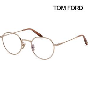 톰포드 블루라이트차단 안경테 TF6004KB 028 명품 라운드 가벼운 금테 아시안핏