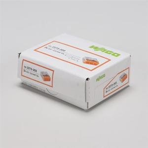 전선연결부속 와고 전선 커넥터 2273-203 단선 100개입/BOX판매