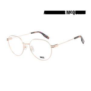 (국내당일발송) 알렉산더 맥퀸 맥큐 안경테 MQ0394O 007 라운드 메탈 남자 여자