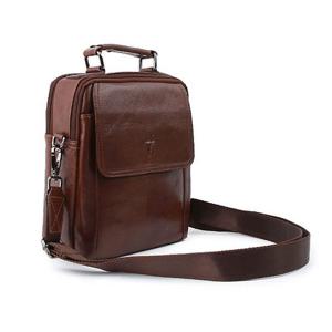 댄디하고 모던한 디자인 남성용 미니 가죽 크로스가방