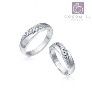 티메 CR-14 은반지 커플링 커플링반지 도금반지 실버