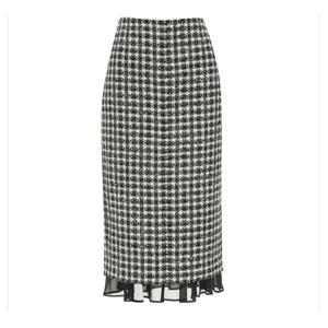 [미니멈]트위드시스루밑단스커트MZAGWS2990